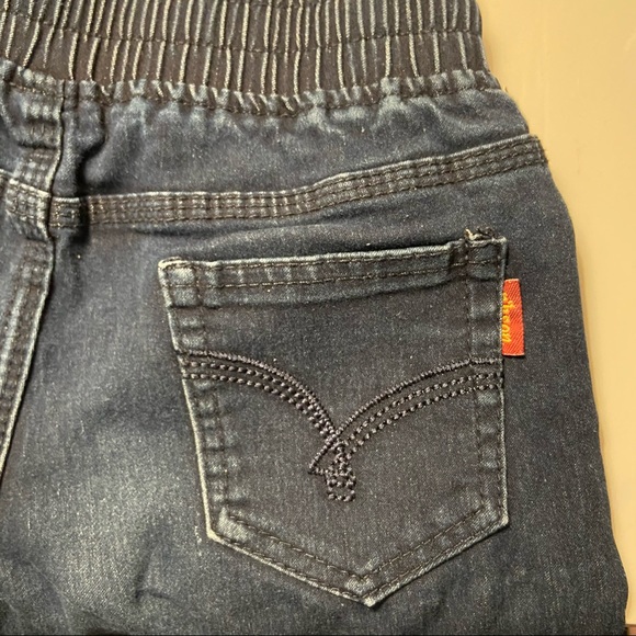 Denim jogger drawstring - Picture 4 of 5